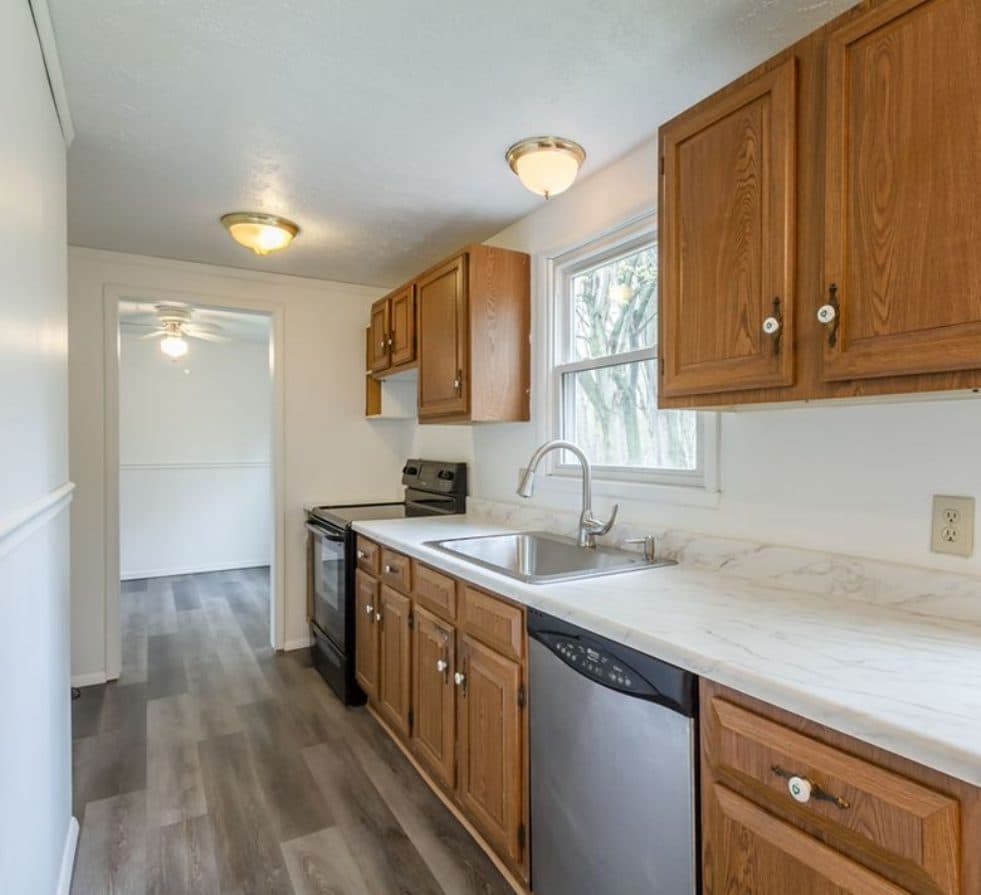 Kitchen after renovation
