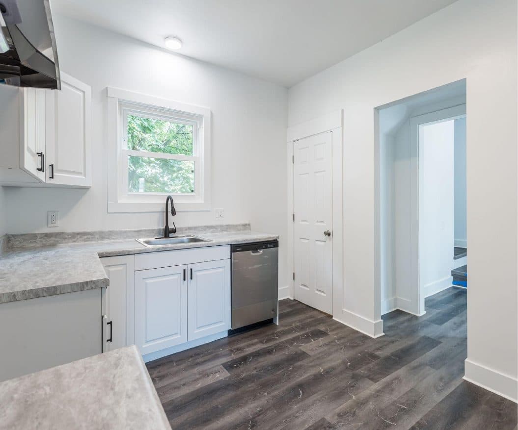 Kitchen after renovation