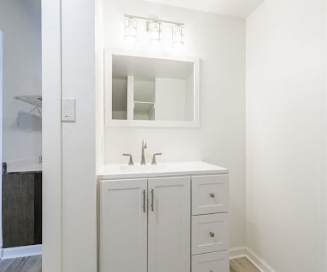 Full Bathroom Downstairs after renovation