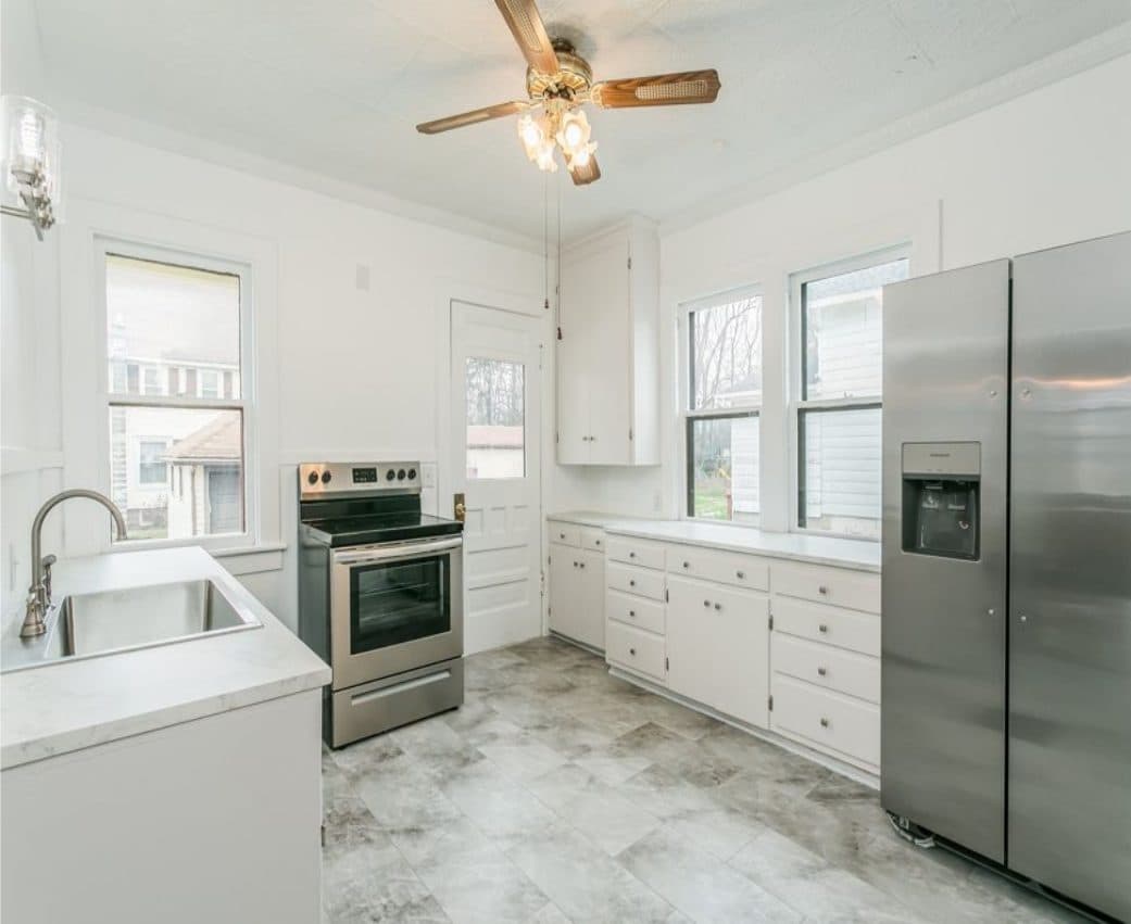 Kitchen after renovation
