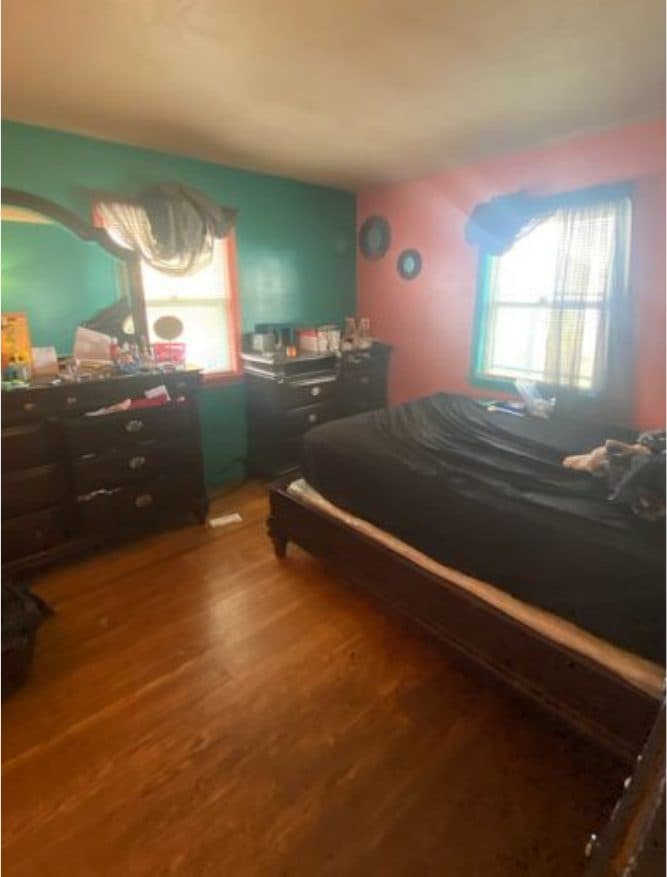 Bedroom 2 before renovation